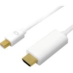 LogiLink Cable mini DisplayPort male - HDMI male 2m