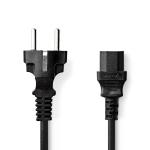 Nedis Power Cable C13 cable 2m