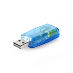 Nedis Εξωτερική USB Κάρτα Ήχου 2.0