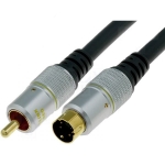 Cable S-Video male - RCA male 3m