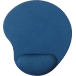 Gembird Gel Mousepad with wrist rest Blue
