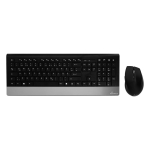 MediaRange Wireless Keyboard & Mouse Combo Highline Series (Black/Silver)