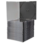 MediaRange CD Slimcases for 1 Disc with black tray