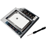 Drive Slot 2nd SATA HDD Caddy for a 9.5 mm high CD/DVD/Blue-ray LogiLink